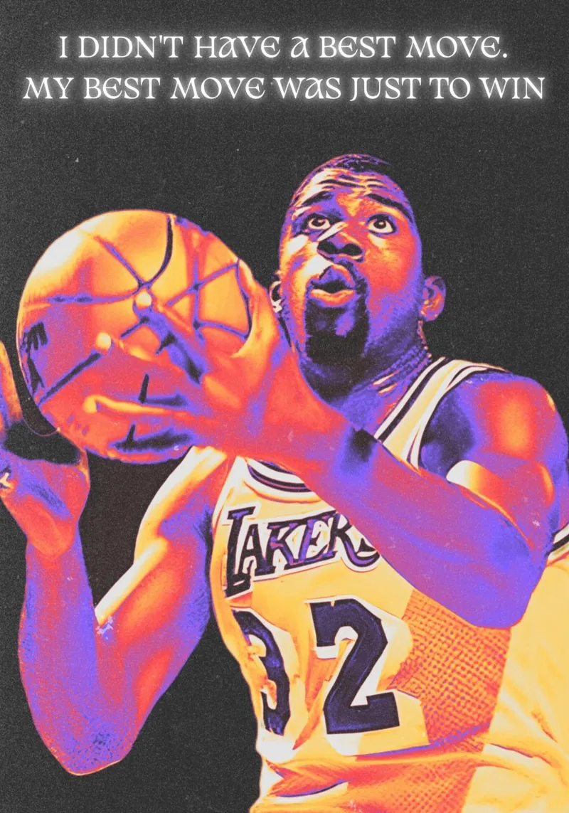 Magic Johnson carta hahnemühle da Limitless Prints