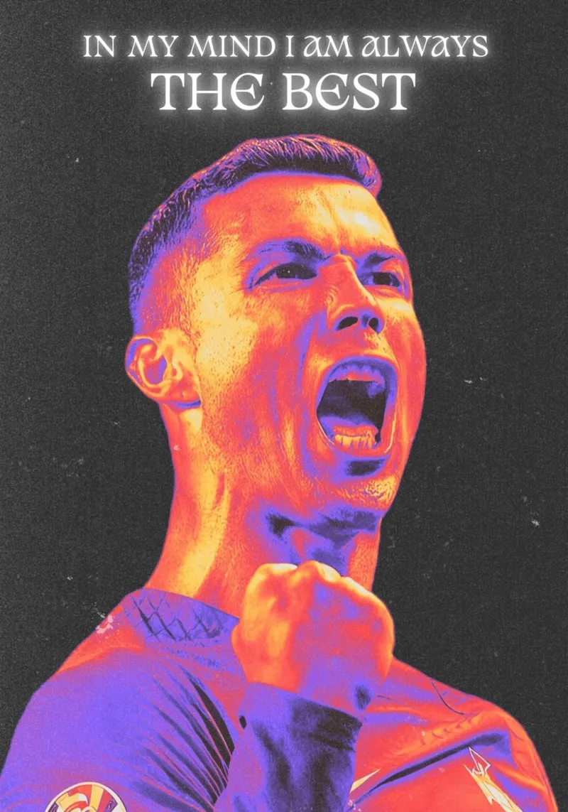 C. Ronaldo alluminio dibond da Limitless Prints