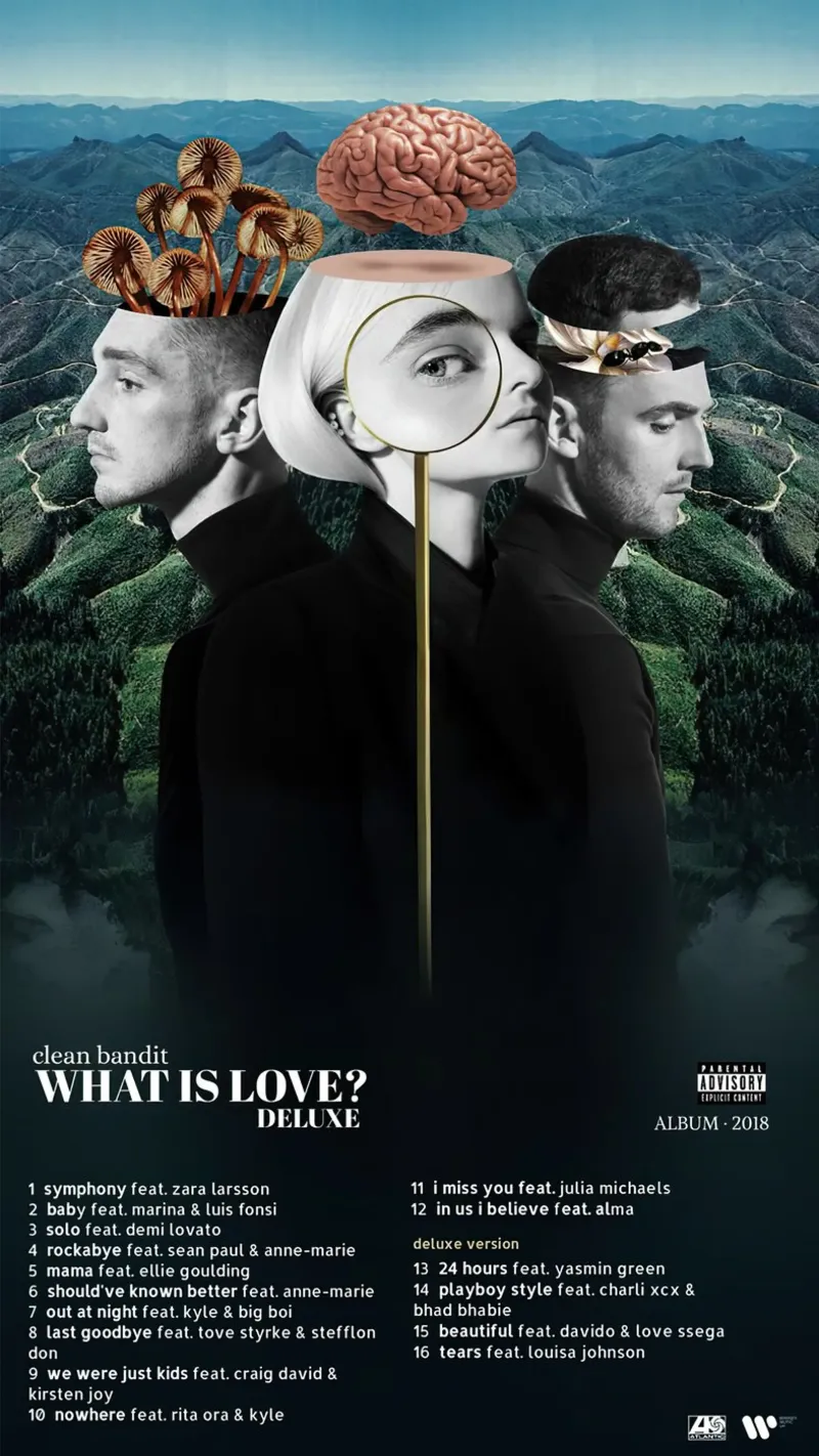 Clean Bandit What Is Love alluminio dibond da Kuromi Dancuks