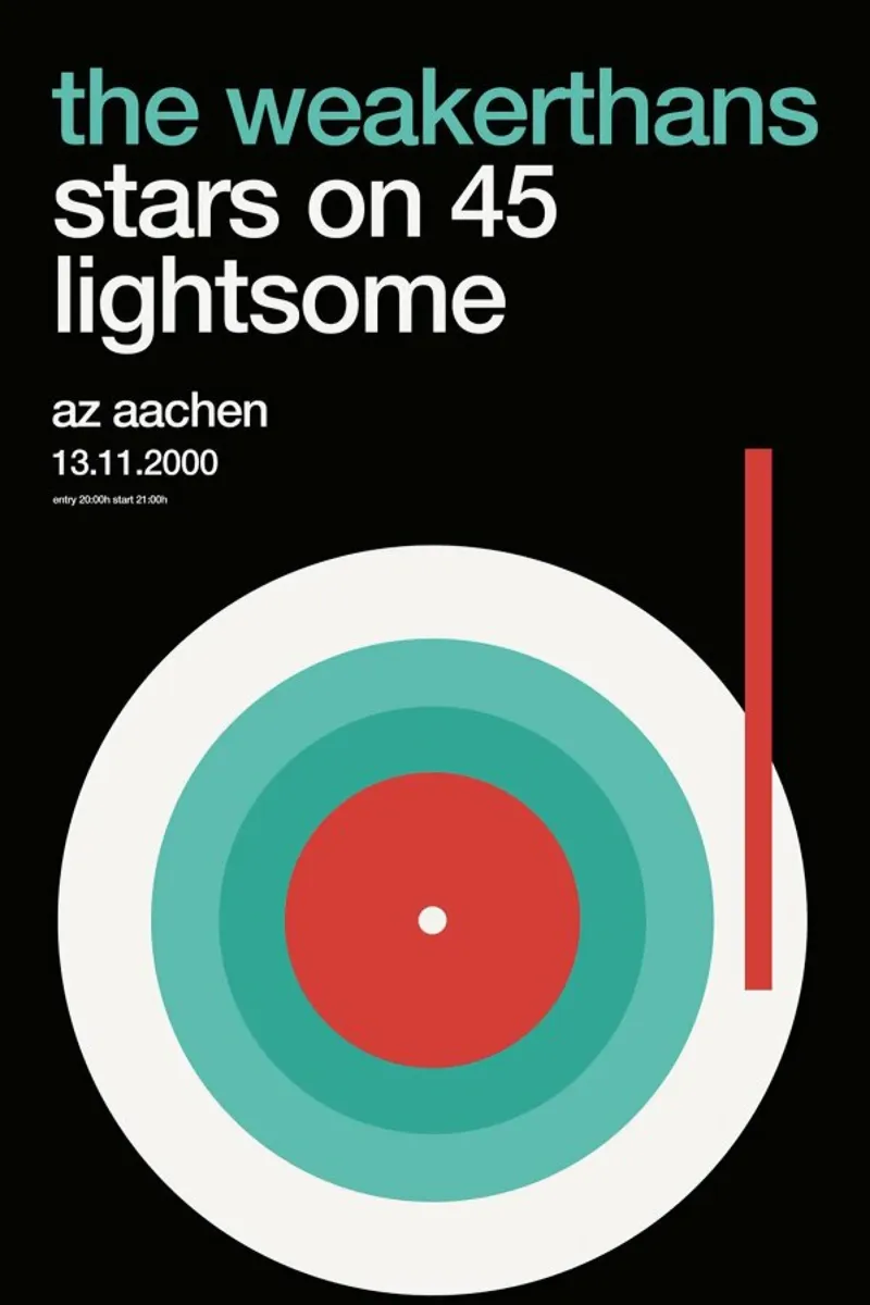 The Weakerthans pellicola backlit da Stephan Kochs