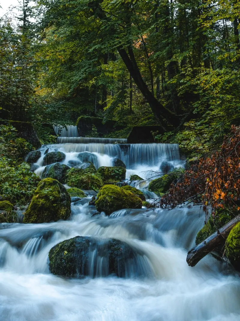 Cascate in Svizzera plexiglass da Marcel Bisig