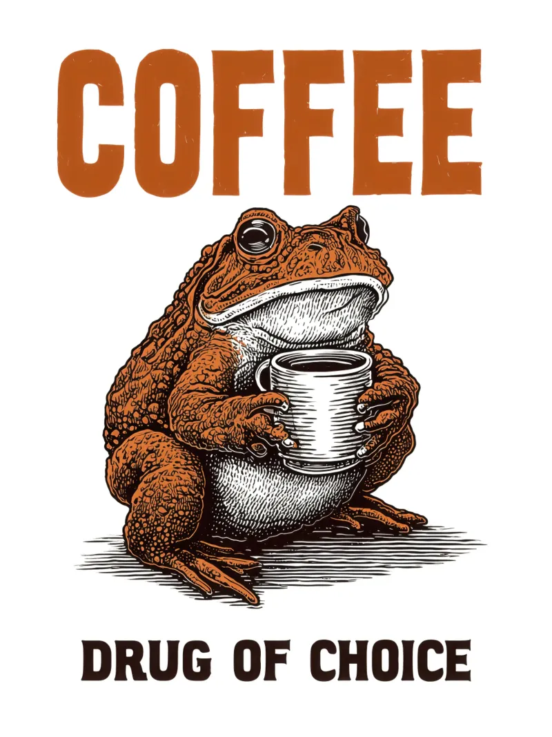 Il caffè - droga della scelta | Per i drogati di caffè alluminio dibond da Autofocus
