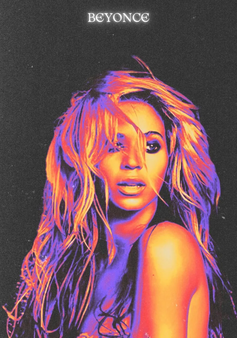 Beyonce alluminio dibond da Limitless Prints