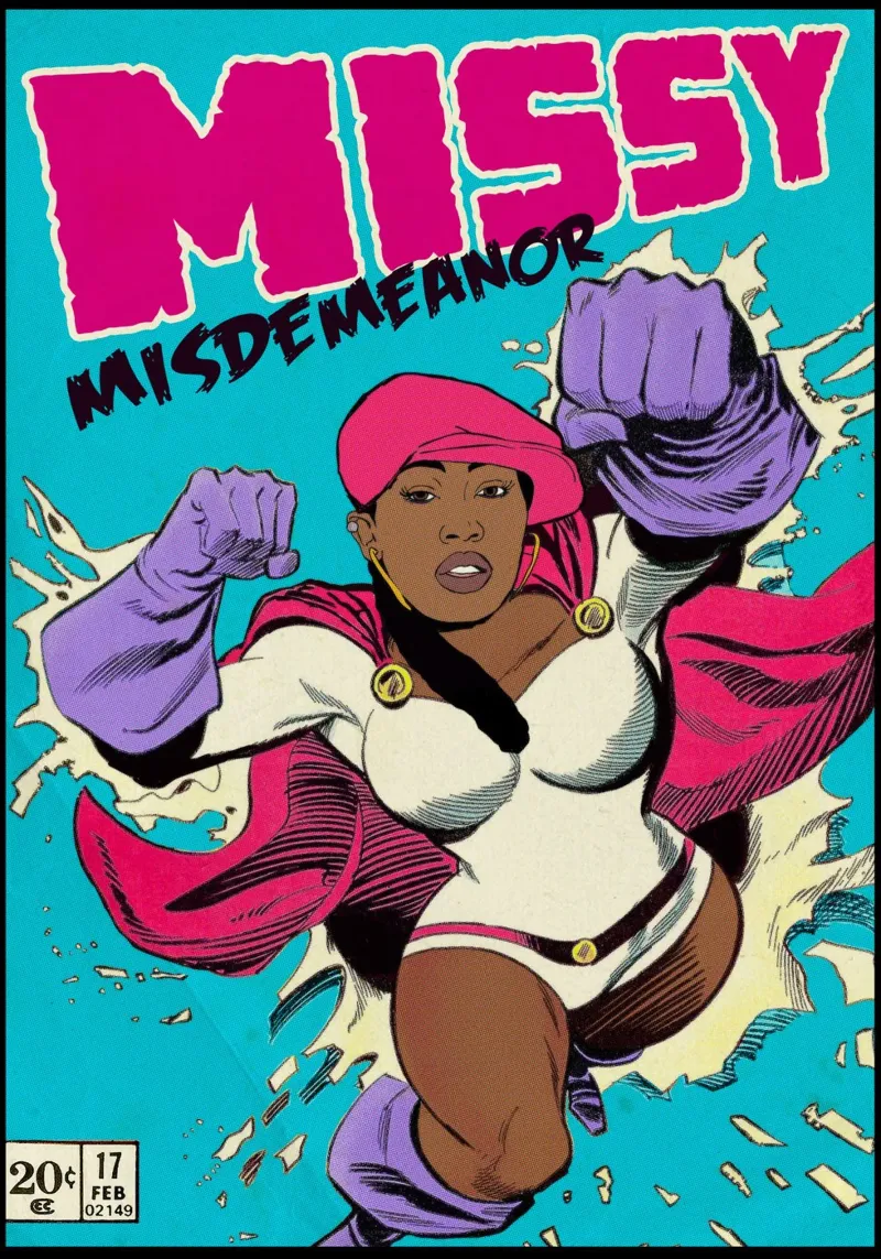 Dangerous Missy poster con telaio in plastica da Ads Libitum