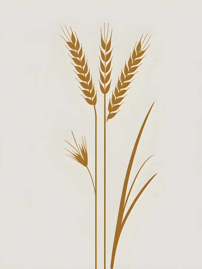 Gambo di segale carta hahnemühle da Botanical Gallery