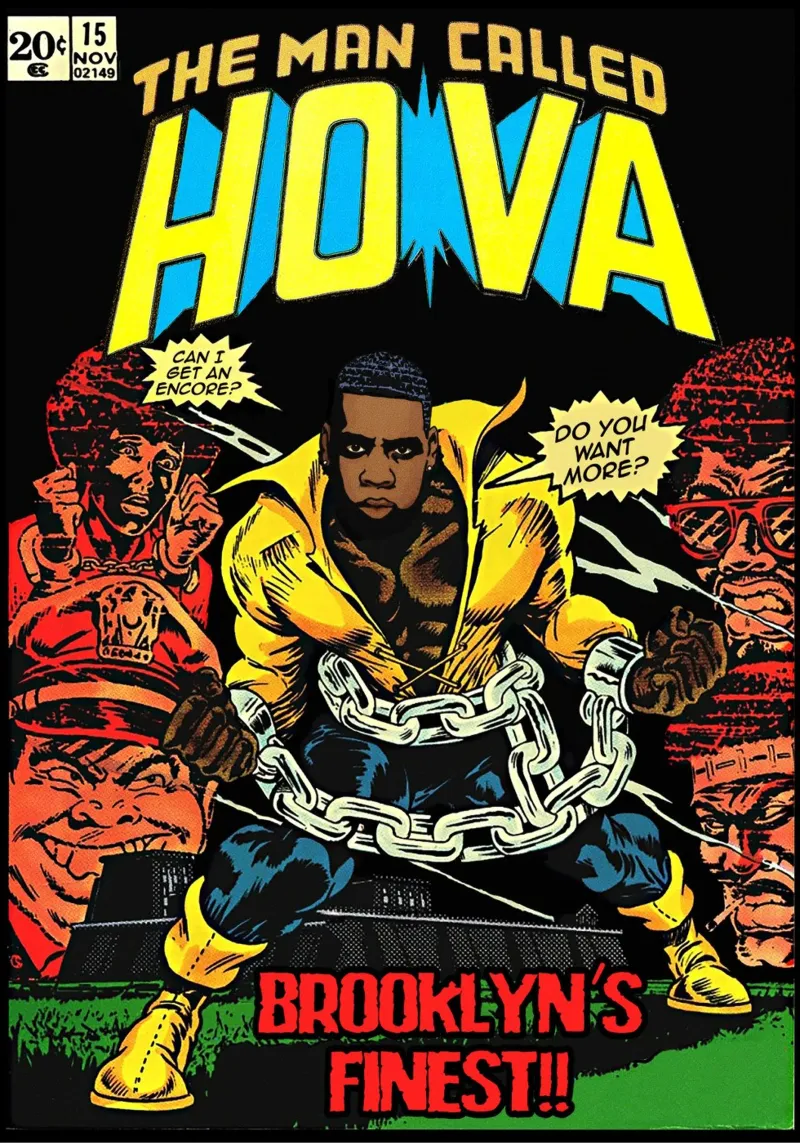 Dangerous Hova poster con telaio in alluminio da Ads Libitum