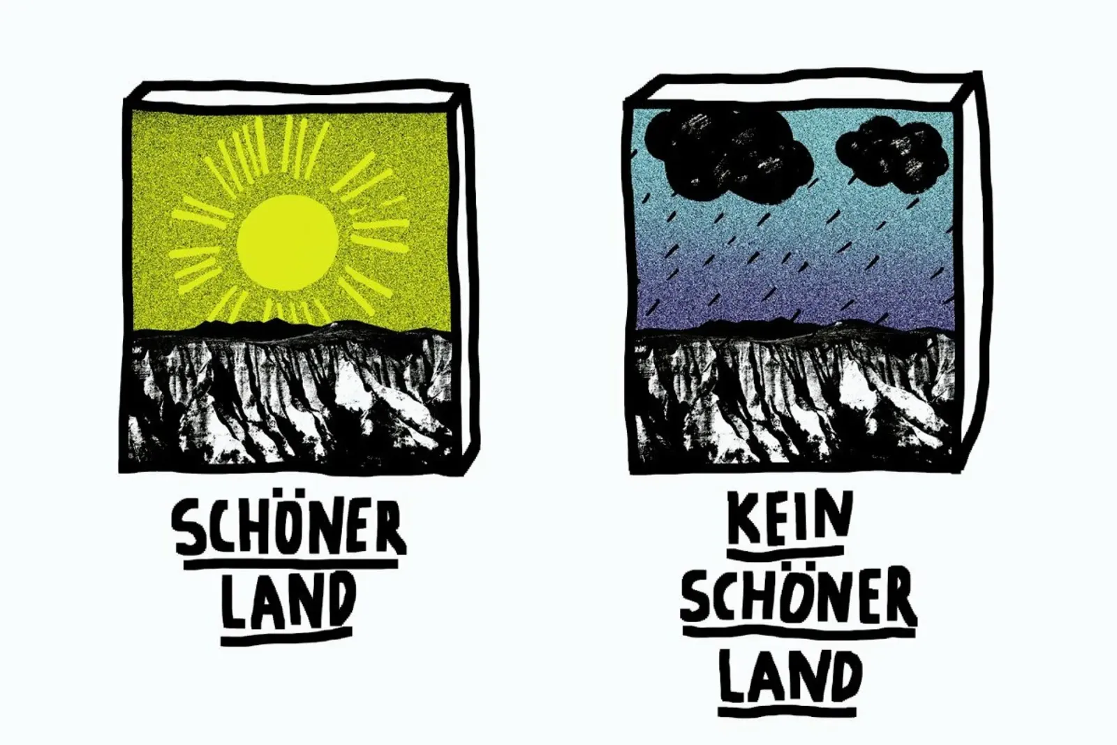 Schöner Land pellicola backlit da Herzette