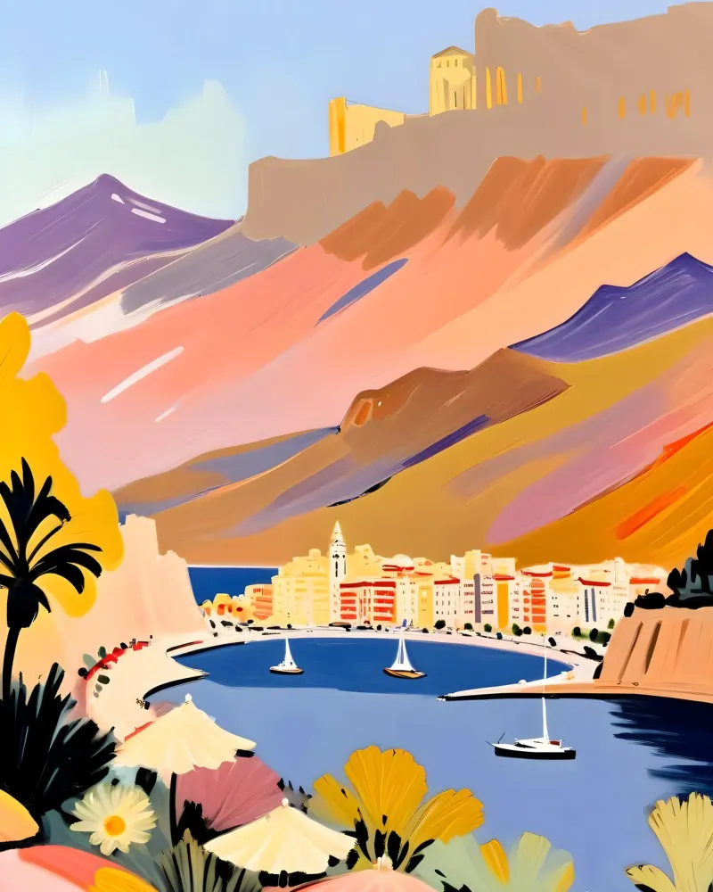 In riva al porto carta hahnemühle da 83oranges