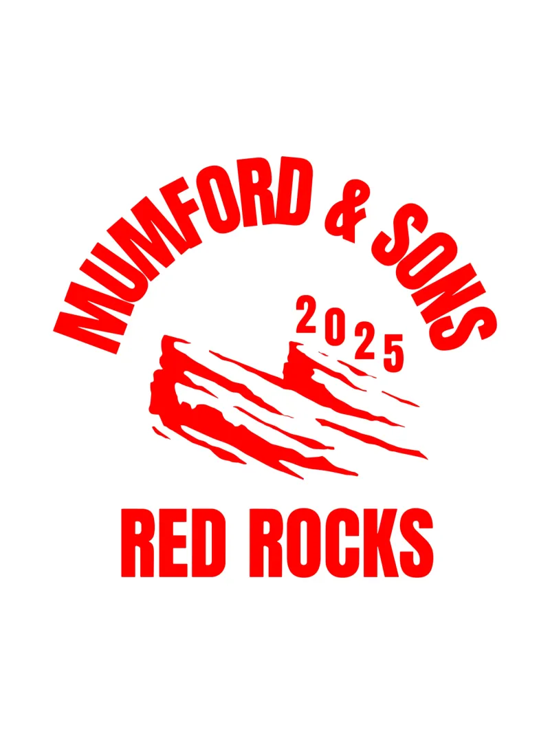 Red Rocks Mumford And Sons carta hahnemühle da BAND MUSIC