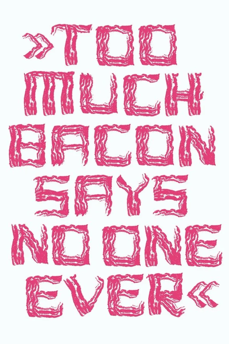 Bacon acryl van Herzette