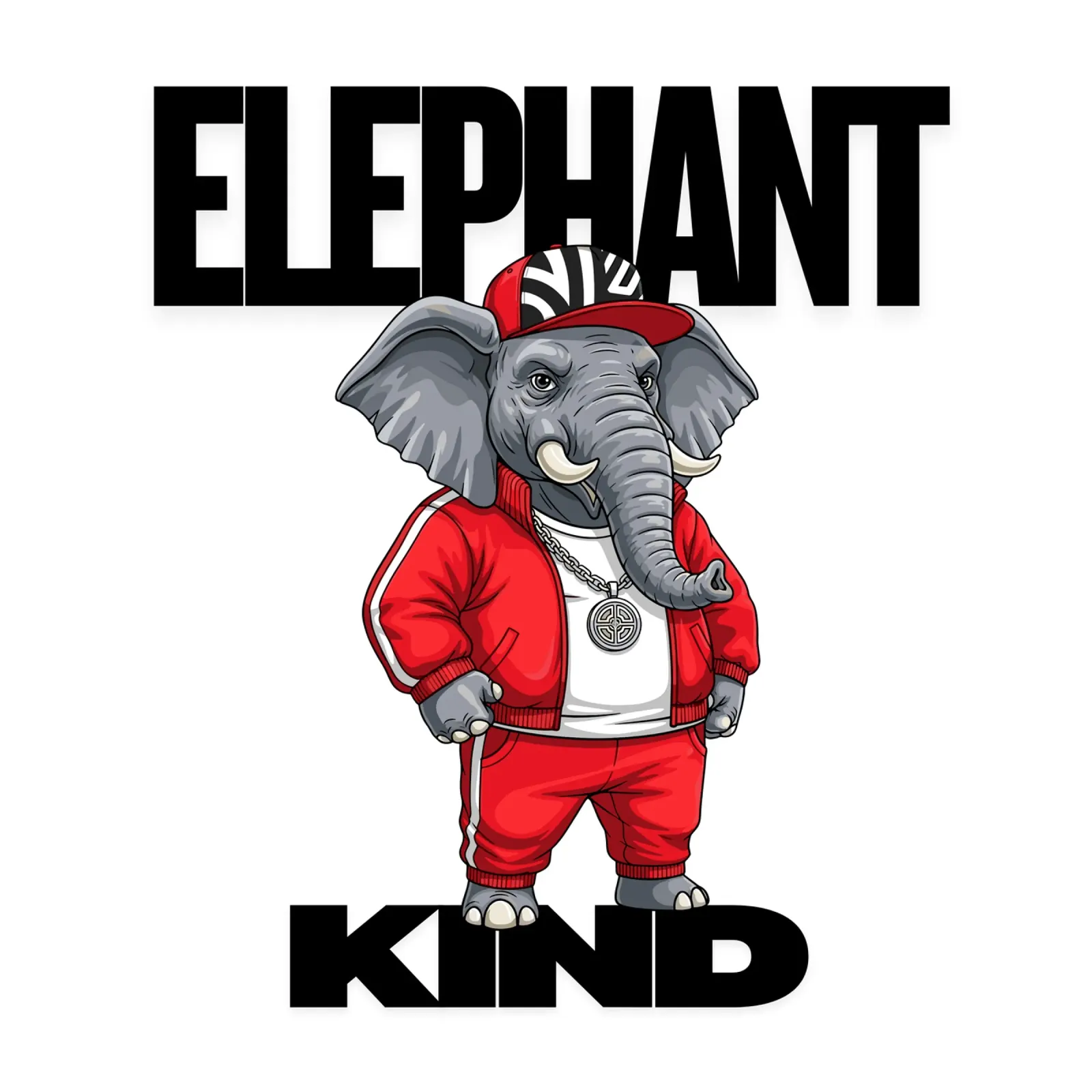 Elefante gentile alluminio dibond da arleneturnershop