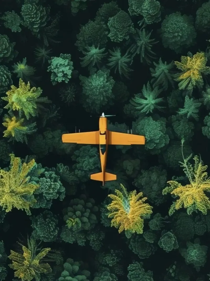 fly through forest poster da scoten