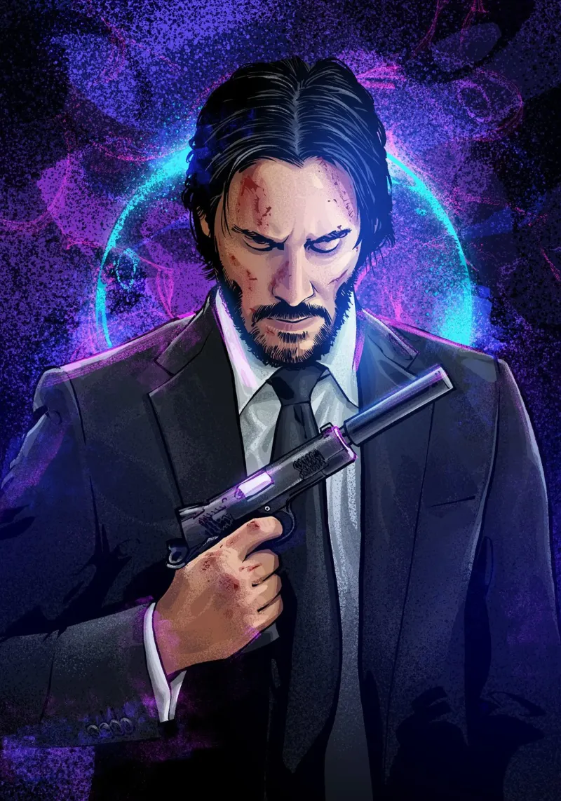 John Wick pellicola backlit da nabakumov