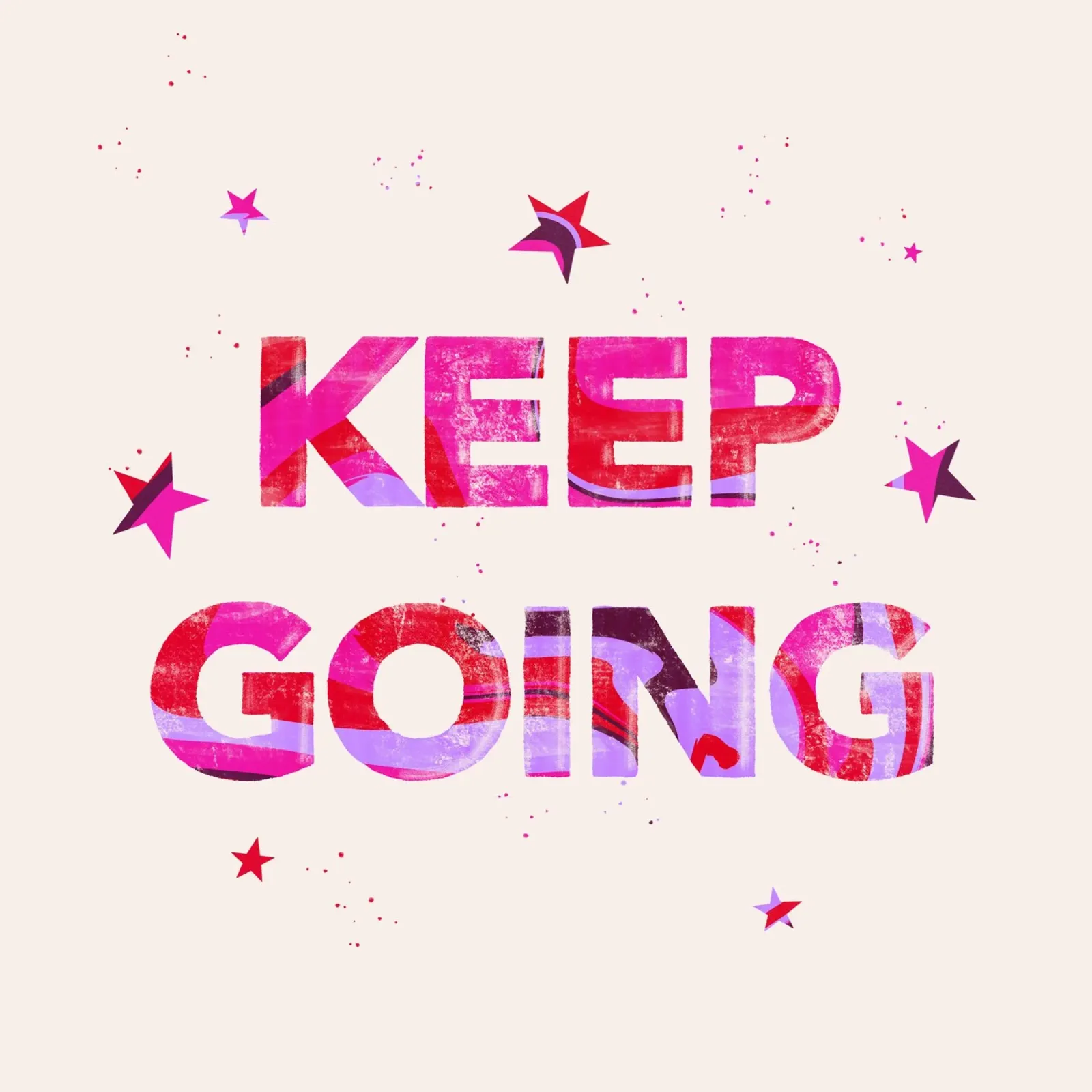 Keep going alluminio dibond da nicigabrieldesigns