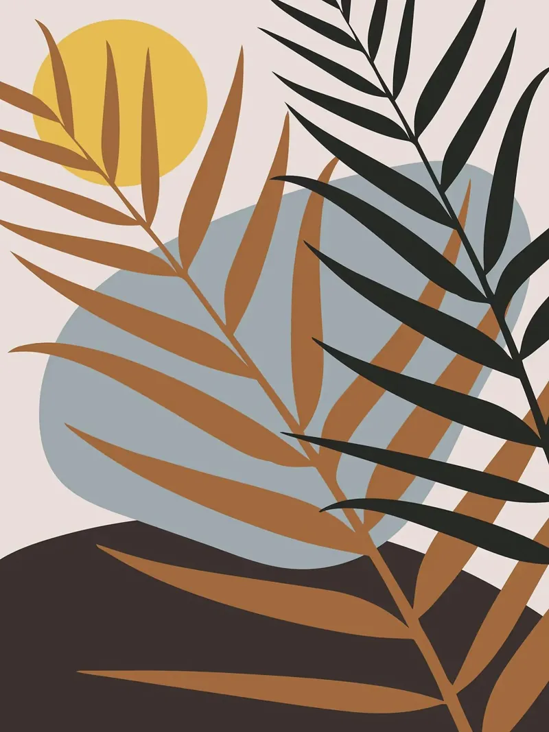 Tropicale pellicola backlit da BasicShopByBell