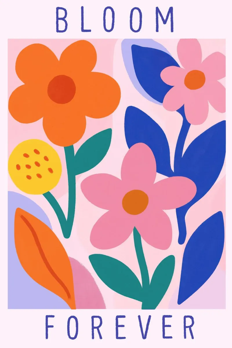 Bloom Forever alluminio dibond da treechild