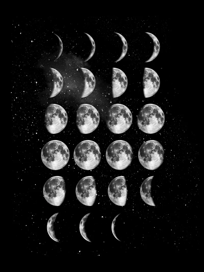 Full Moon Cycle backlit film by THE MOTIVATED TYPE