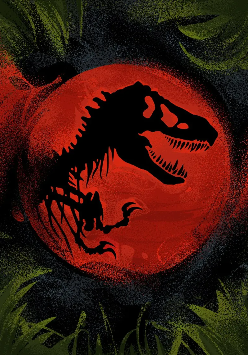 Jurassic Park pellicola backlit da nabakumov