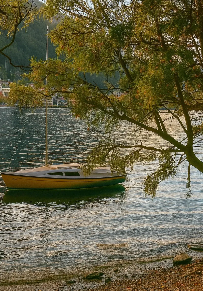 nave in riva al fiume pellicola backlit da tamarind