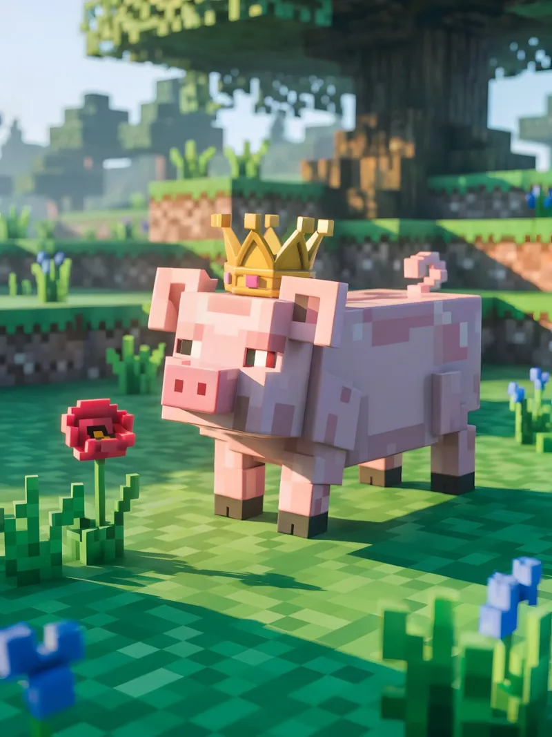 Minecraft carta hahnemühle da Fusion Frames Digital