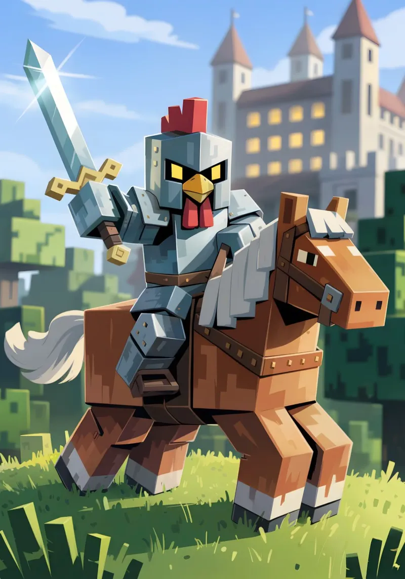 Minecraft carta hahnemühle da Fusion Frames Digital