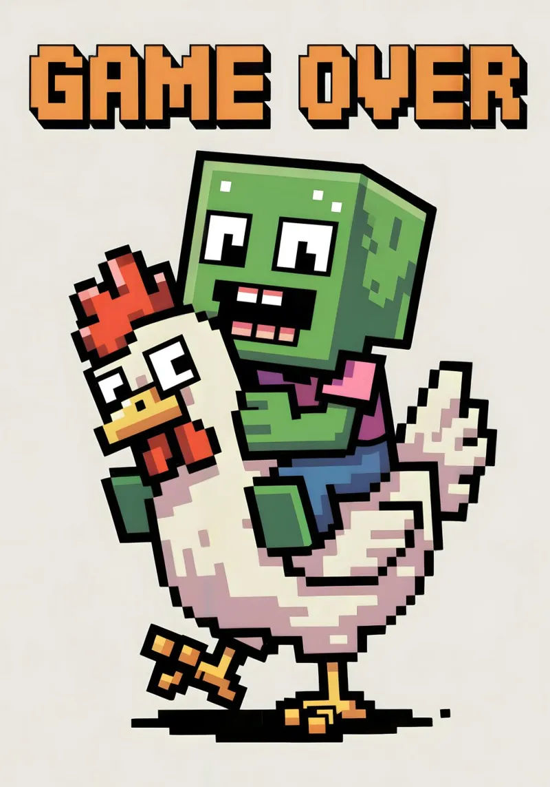Minecraft carta hahnemühle da Fusion Frames Digital