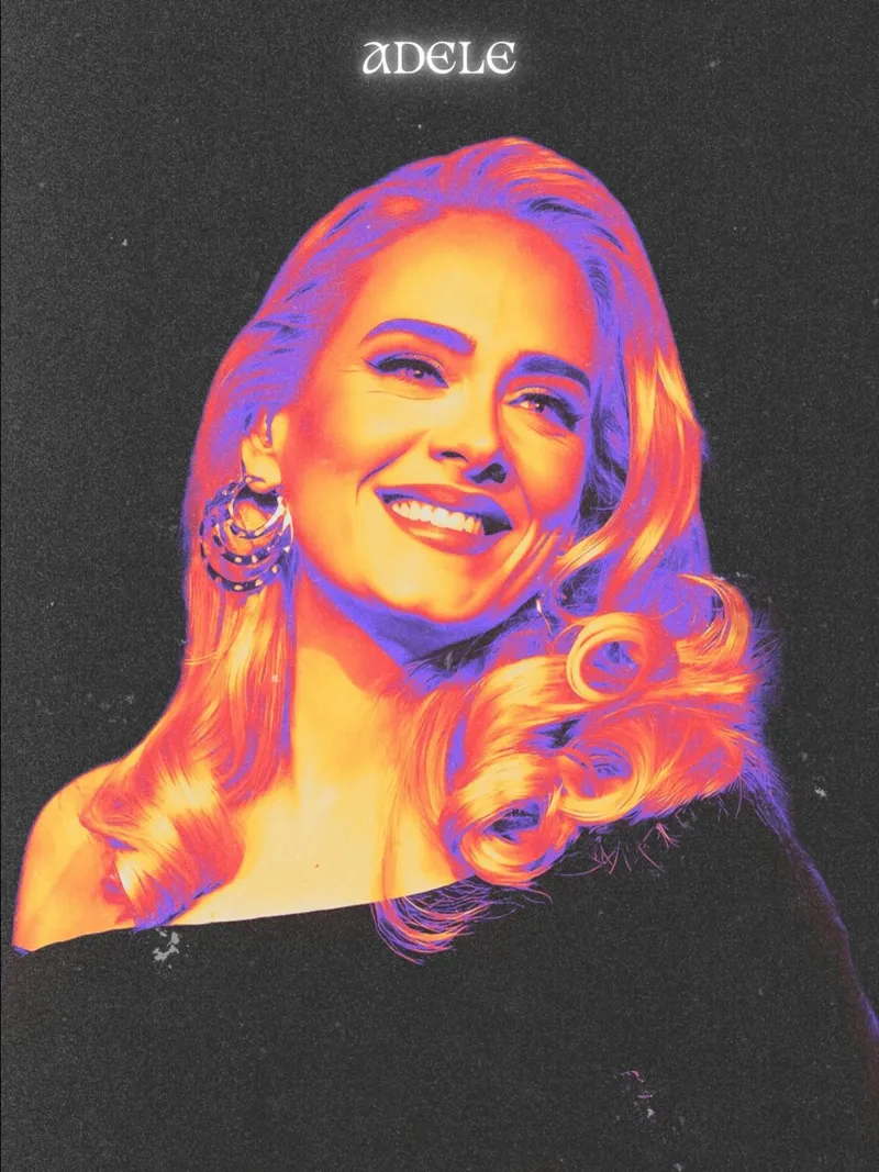Adele plexiglass da Limitless Prints