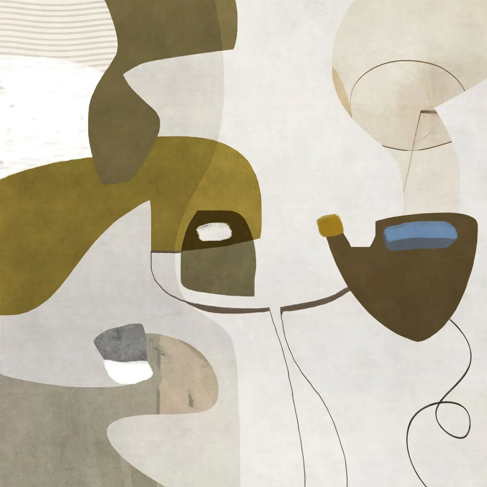 Effortless poster con telaio in legno da RobertoMoroArt