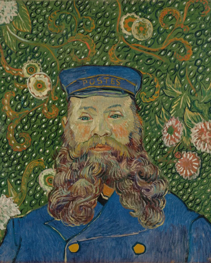 Vincent van Gogh - Ritratto di Joseph Roulin pellicola backlit da Timeless Artworks