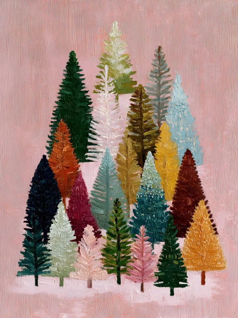 Forest of Joy carta hahnemühle da Velvet Winter Studio
