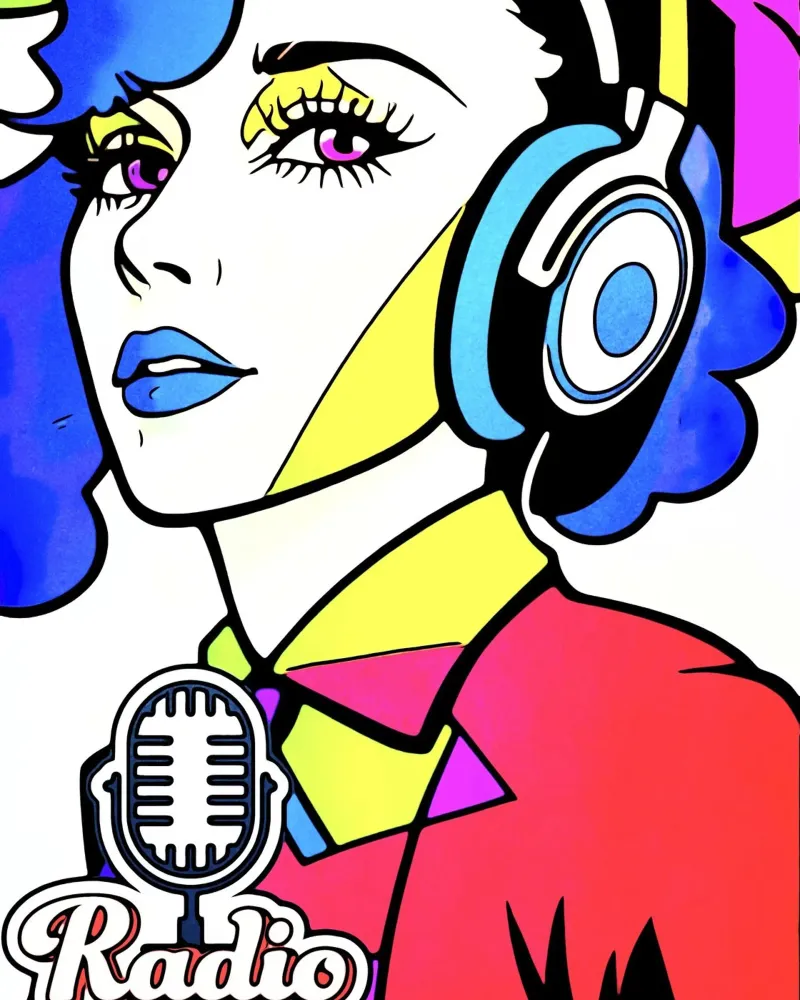 Radio pellicola backlit da ZAMART - PopArt