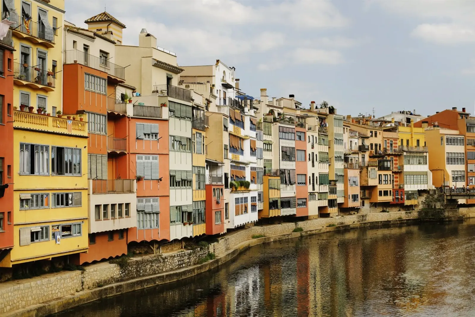 Girona, Catalogna (Spagna) pellicola backlit da atmospheric pictures