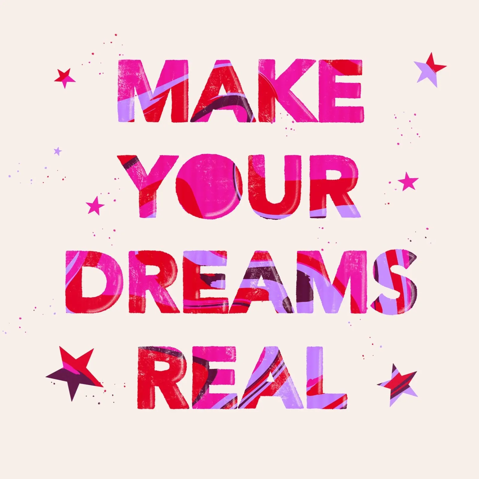 Realizzare i propri sogni tela da nicigabrieldesigns