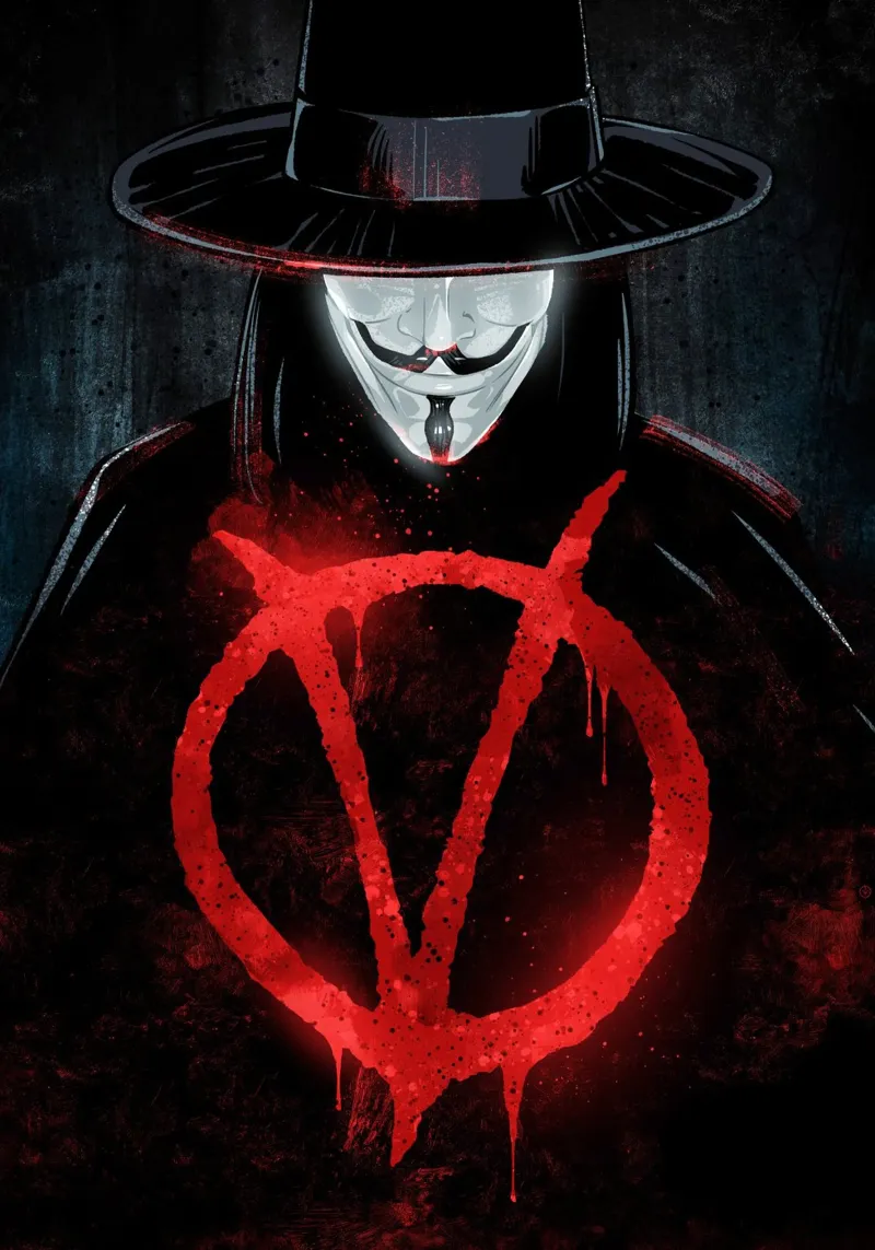 V For Vendetta plexiglass da nabakumov
