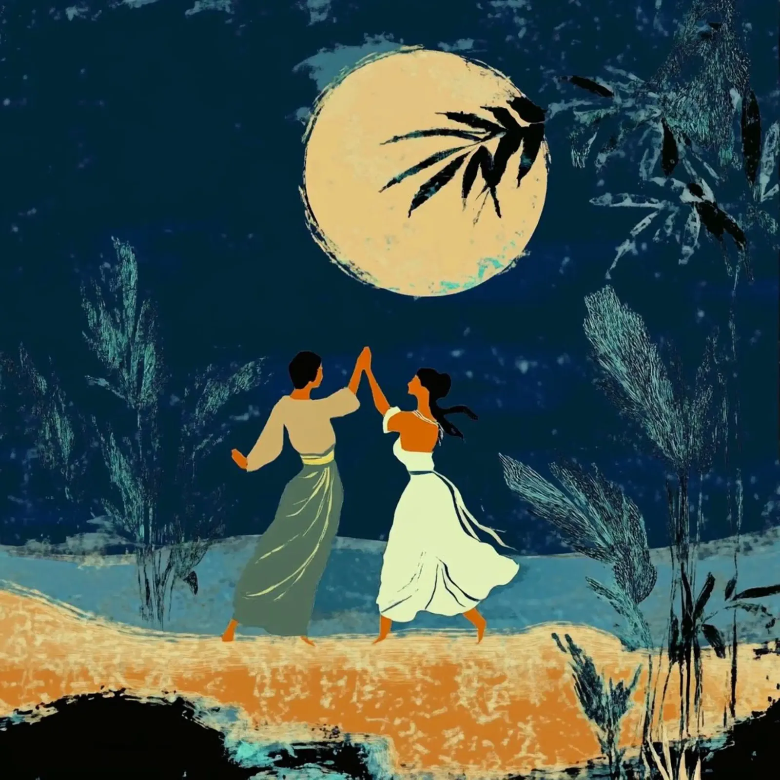 Moon Dance acrylic glass by NORDLICHT DESIGNS