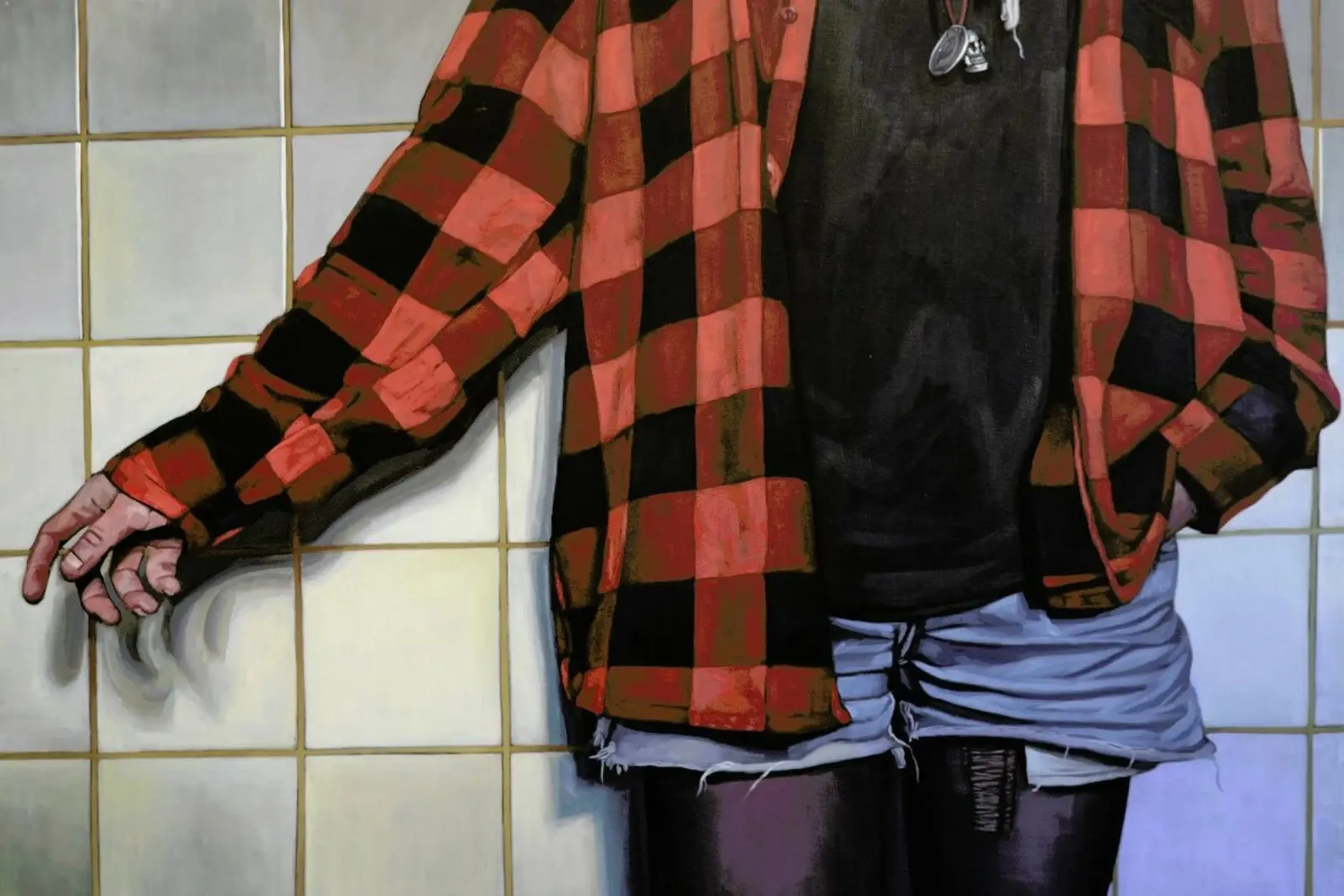Carreaux canvas by Jérôme Romain
