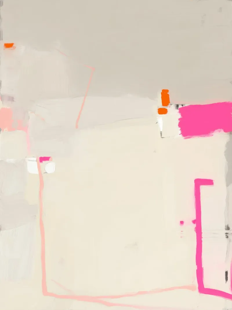 Accenti di linea, rosa tela da Carina Pop & Pastell