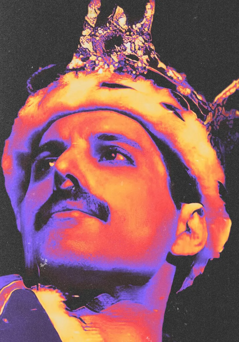 Freddie Mercury plexiglass da Limitless Prints