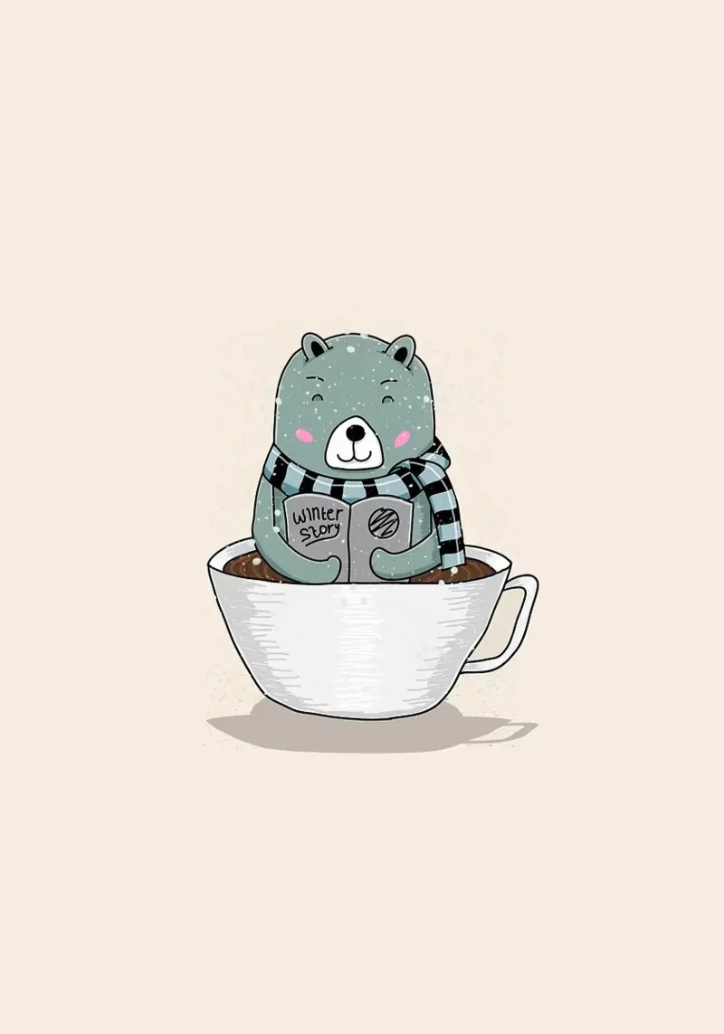caffè orso alluminio dibond da Tory