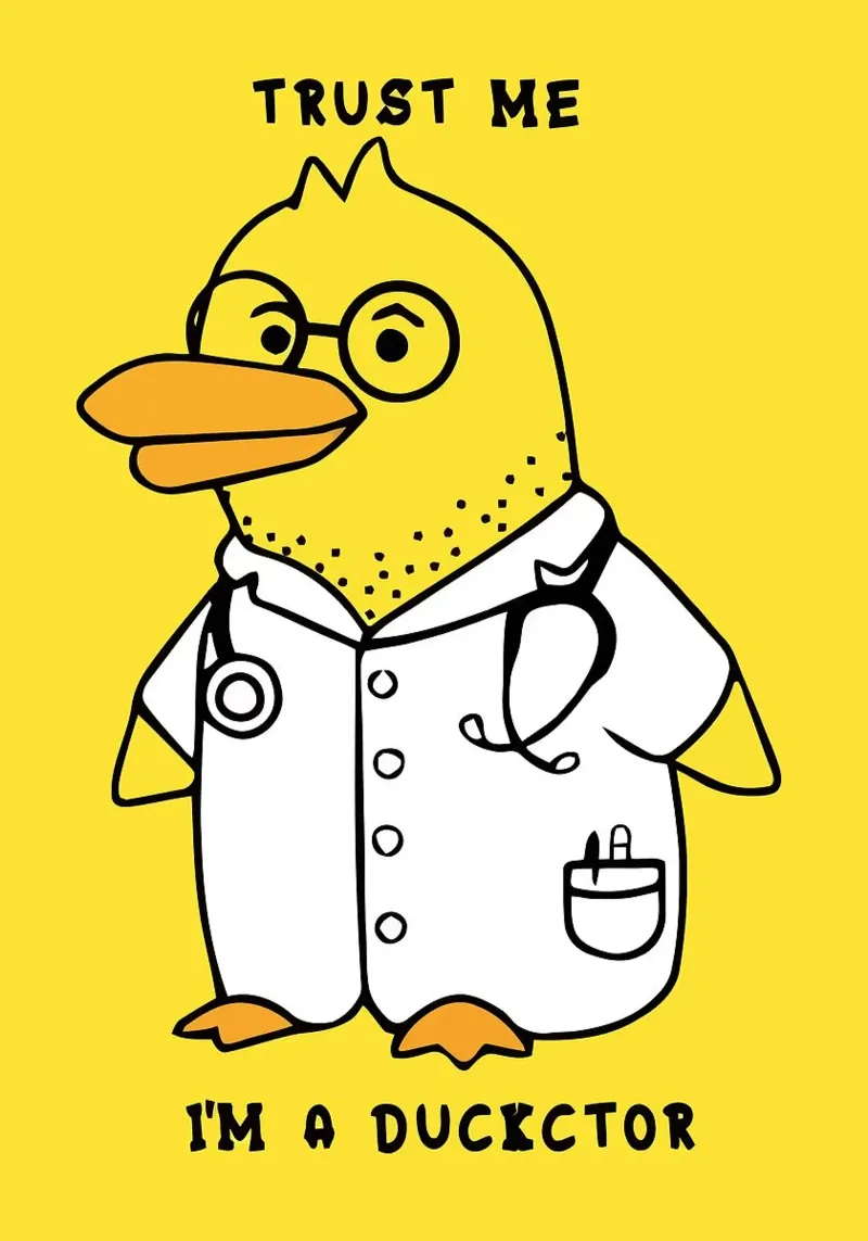 Illustrazione di Ducktor pellicola backlit da Tory