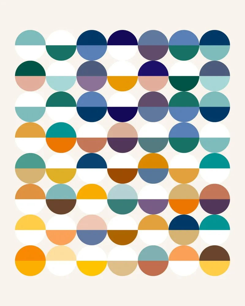Halb leer oder halb voll Hahnemühle von 83oranges