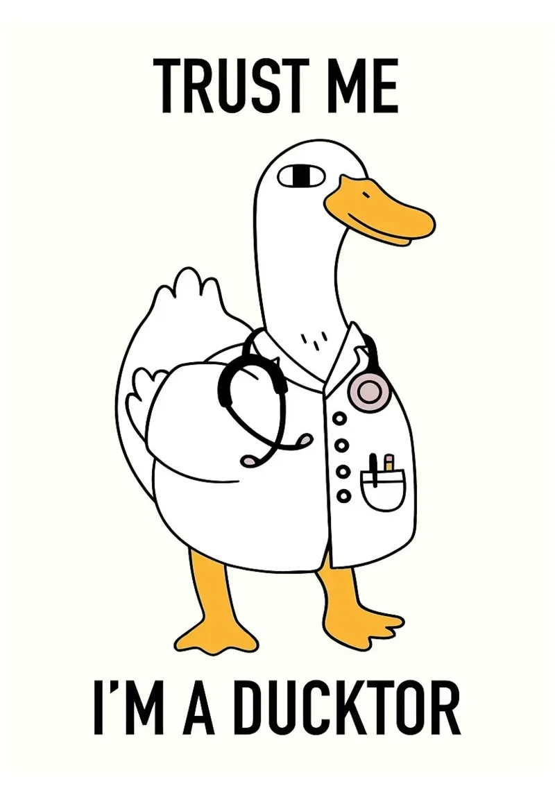 Illustrazione di Ducktor alluminio dibond da bazi
