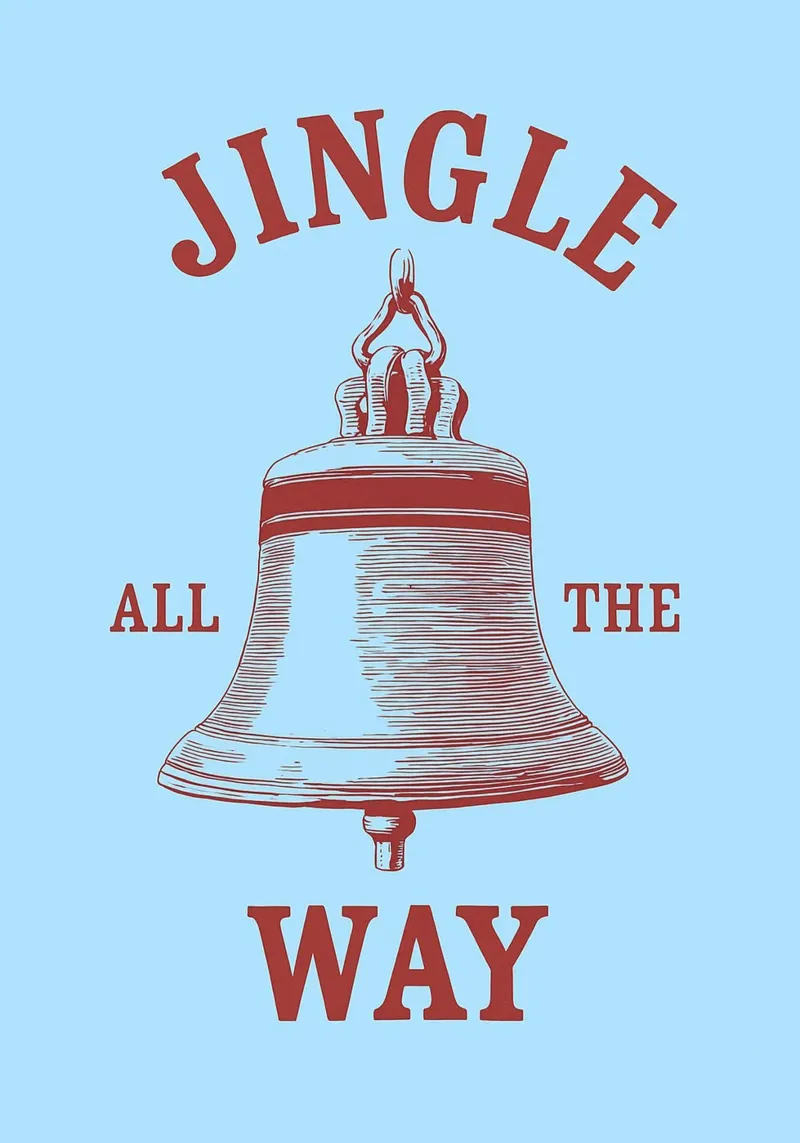 jingle all the way christmas plexiglass da Avocadoz