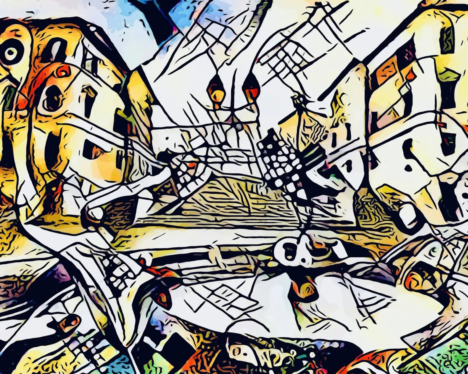 Kandinsky y Roma nº 2 lámina retroiluminada de ZAMART