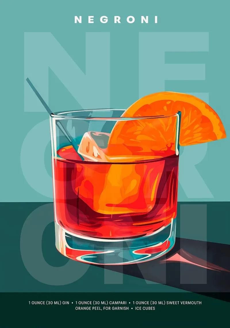 Negroni classico pellicola backlit da kakaka