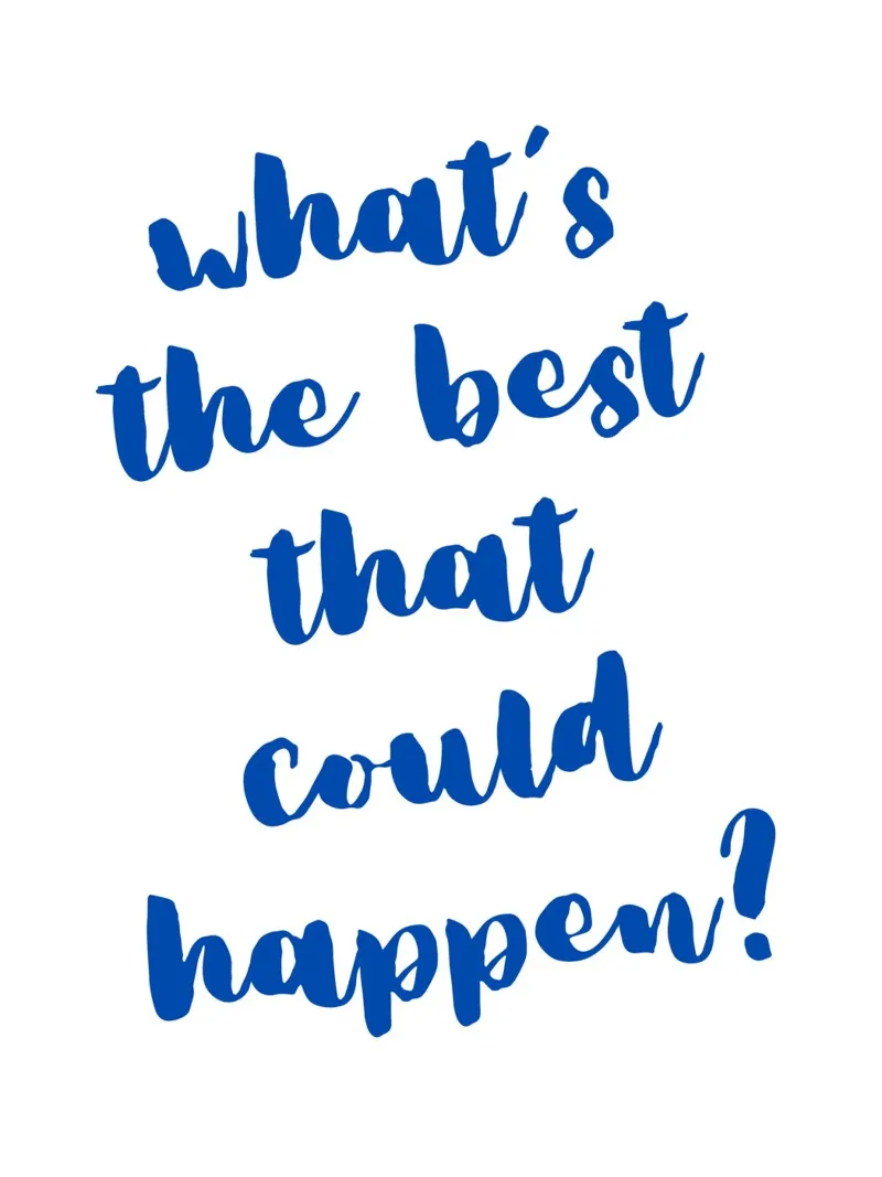what's the best that could happen? carta hahnemühle da artshop