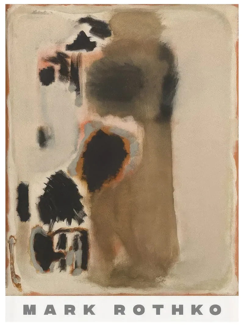 Mark Rothko n. 5 n. 24 alluminio dibond da traveler