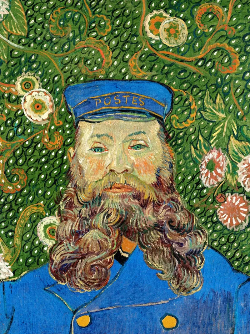 Porträt des Postboten Joseph Roulin I Hahnemühle von Roy Terrell