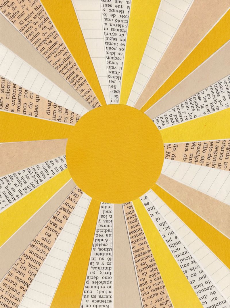 Alisa Galitsyna - Collage Sunshine poster by The Artcircle