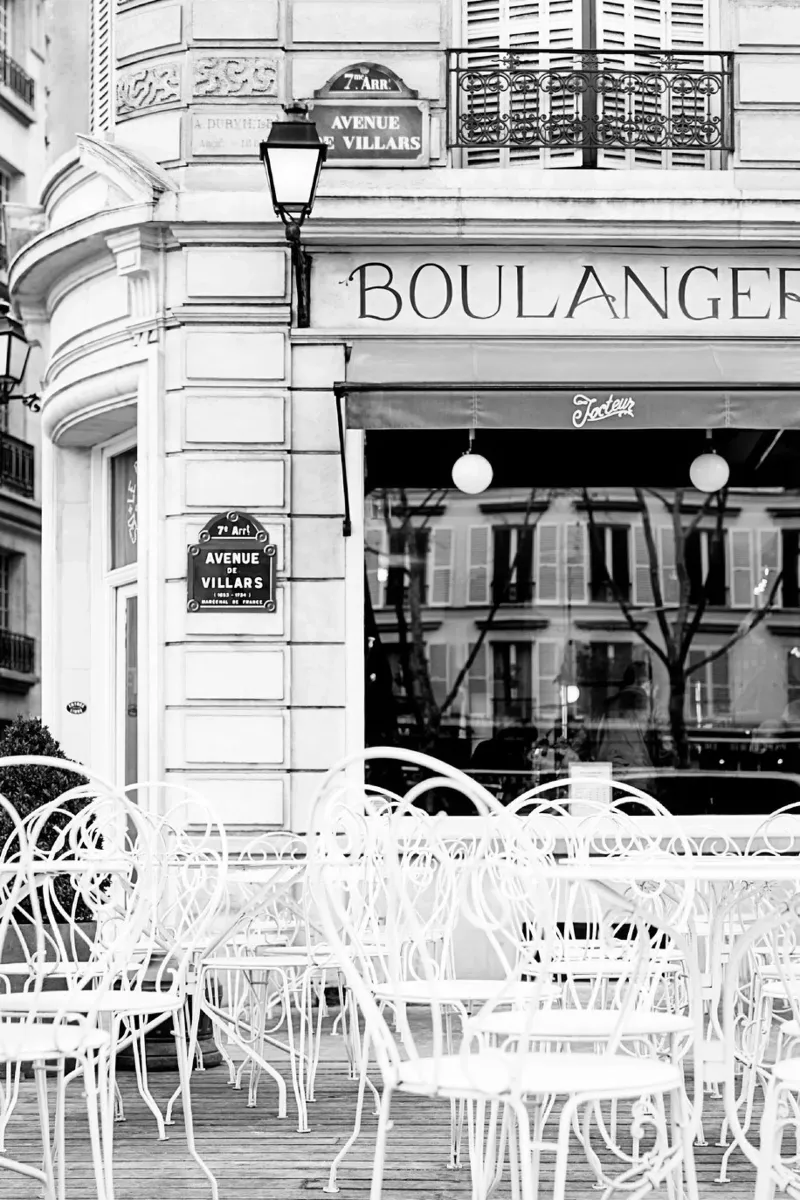 Panificio di Parigi pellicola backlit da blacsteel